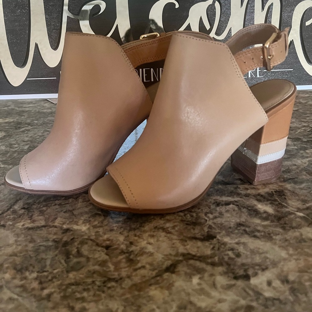 ALDO Cartiera Bone Block Heel Size 7 - Picture 7 of 16
